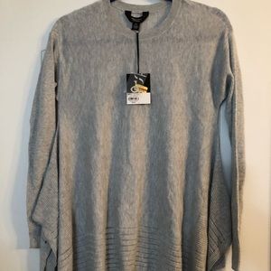Vera Wang Grey Sweater NWT Sz XS